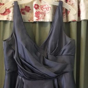 David's Bridal Graphite Dress